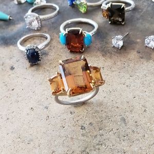 18kt / Sterling Silver Citrine Ring